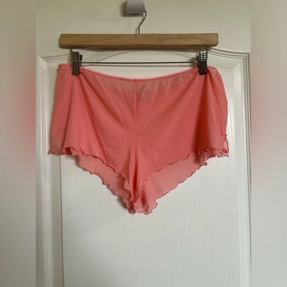 LA VIE EN ROSE Mesh Sleep Set - Picture 5 of 6